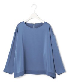 ICB 【WEB限定カラーあり・洗える】Calm プルオーバーブラウス