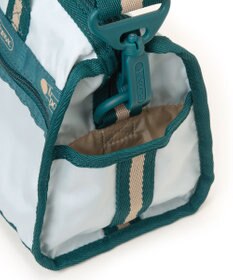LeSportsac MINI DUFFEL CROSSBODY/スペクテイタークリアスカイ/ティール