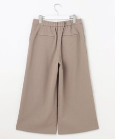 J.PRESS LADIES S 【WEB限定カラーあり・洗える】ツムギート flannel ワイド クロップド パンツ