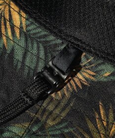 JOSEPH ABBOUD MOUNTAIN 【折り畳み可】ジャングルリーフプリント ポケッタブルバケット ハット