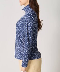 FILA GOLF／marie claire 【marie claire SPORT】 ハーフZIP長袖シャツ