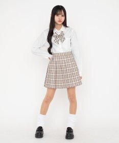 WEGO 【SCHOOLITEM/SMLサイズ展開】スクールプリーツスカート