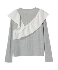 Green Parks ・ＳＵＧＡＲ　ＳＰＯＯＮ　アシンメトリーフリルロンＴＥＥ