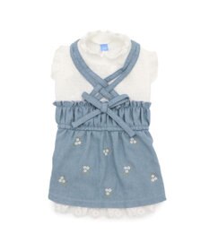 PET PARADISE ペットパラダイス 刺繍 スカートつなぎ 小型犬