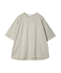 Green Parks ５分袖ピグメントロゴプルオーバー