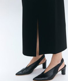 BEIGE， 【洗える】LAURA / ドライタッチIラインニットスカート