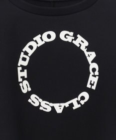 GRACE CONTINENTAL フロッキーロゴプリントトップ