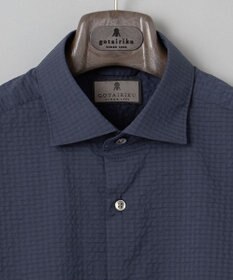 GOTAIRIKU リラックスシルエット【高通気性/吸水速乾】ドッツエアー クールマックスサッカーシャツ