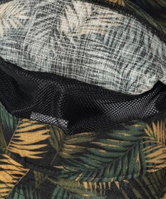 JOSEPH ABBOUD MOUNTAIN 【折り畳み可】ジャングルリーフプリント ポケッタブルバケット ハット