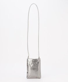 Y'SACCS PVCメタリックショルダーバッグ