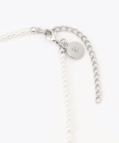 組曲 KIDS 【Fサイズ】パールリボン ネックレス