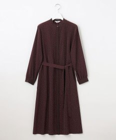 J.PRESS LADIES 【洗える】フェミニッシュパウダー dots ワンピース