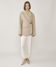 GRACE CONTINENTAL ヘリンボーンツイードジャケット