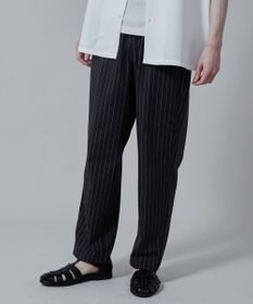 WEGO 【ユニセックス着用アイテム/手洗い可/SETUP可/ウエストゴム】リネンレーヨンイージーパンツ