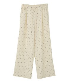 earth music&ecology リラックスドットパンツ