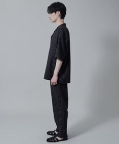 WEGO 【ユニセックス着用アイテム/手洗い可/SETUP可/ウエストゴム】リネンレーヨンイージーパンツ