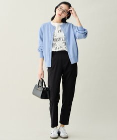 ANY スプリングカラーニットカーディガン