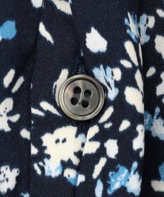 組曲 【先行予約】モザイクフラワープリント ブラウス