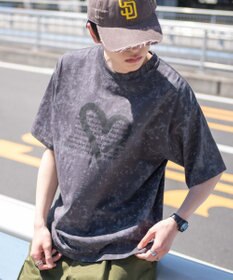 WEGO スノーパターングラフィックT（SS）