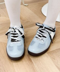 WEGO ダブルシューレースローカットスニーカー
