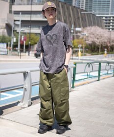 WEGO スノーパターングラフィックT（SS）