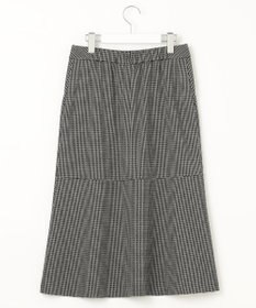 J.PRESS LADIES S 【洗える】ジャカード フレアー スカート