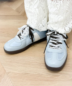 WEGO ダブルシューレースローカットスニーカー
