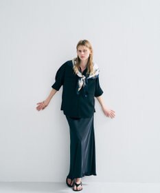 uncrave ウォッシャブルドライサップ ドルマンシャツ