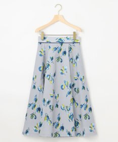 組曲 チューリッププリント フレアスカート