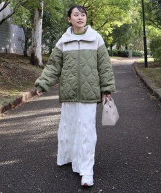 CRAFT STANDARD BOUTIQUE ボアキルト切替ブルゾン