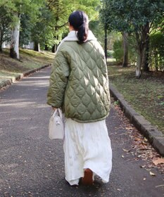 CRAFT STANDARD BOUTIQUE ボアキルト切替ブルゾン