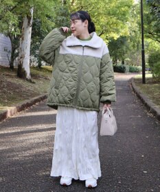 CRAFT STANDARD BOUTIQUE ボアキルト切替ブルゾン