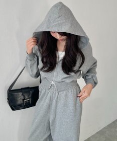 WEGO ショートZIPパーカー