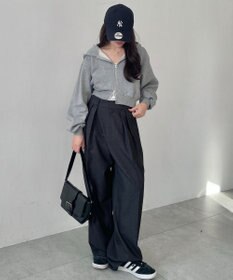 WEGO ショートZIPパーカー