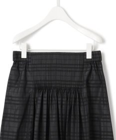 ICB 【洗える】 エステルメモリータフタ ロングスカート