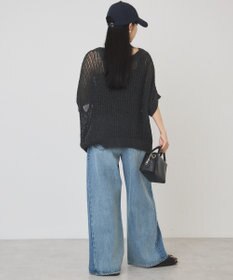 AMERICAN HOLIC 透かし畦ルーズニット