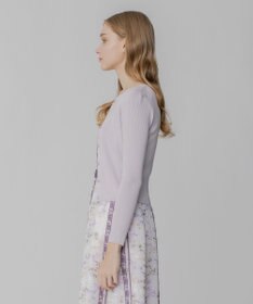 TOCCA 【洗える】SILK RIB CARDIGAN カーディガン