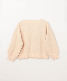 GRACE CONTINENTAL バイカラールーズニットカーディガン