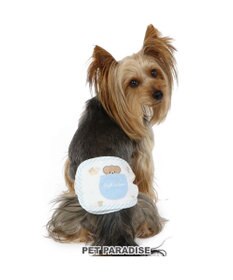 PET PARADISE 犬 服 マナーベルト マナーウエア 【小型犬】 くま柄 らくがき柄