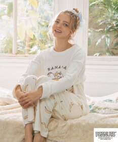 San-ai Resort（三愛水着楽園） 【スヌーピー】【PEANUTSピーナッツ】バナナルームウエア