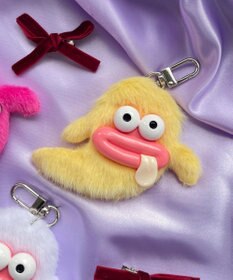 WEGO ミニぺろりんモンスターぬいぐるみキーホルダー