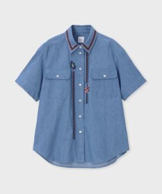 Paul Smith La Peche エンブロイダリーデニム シャツ