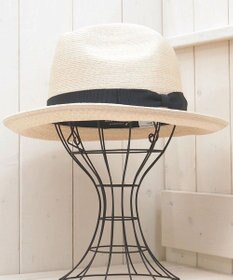 石田製帽 【UNISEX】 マニラ麻 中折れソフトハット