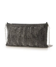 UNBILLION カシュカシュ cachecache / メタリックビーズスクエアミニショルダー