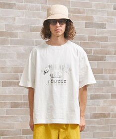 J.PRESS YORK STREET 【UNISEX】フォトプリント Tシャツ ”College Logo”