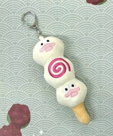 WEGO デリシャスだんごモンスターぬいぐるみキーホルダー