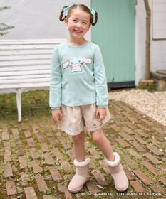 ANY KIDS 【any FAM×サンリオキャラクターズ】ミラクルスパンコール長袖Tシャツ