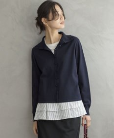 組曲 S シャツコンビティアード ロングＴシャツ