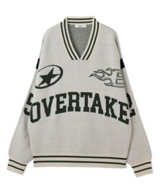 WEGO 【ユニセックス着用ITEM】ラインリブゲームロゴプルオーバー