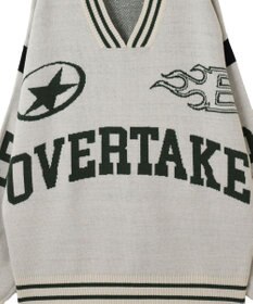 WEGO 【ユニセックス着用ITEM】ラインリブゲームロゴプルオーバー